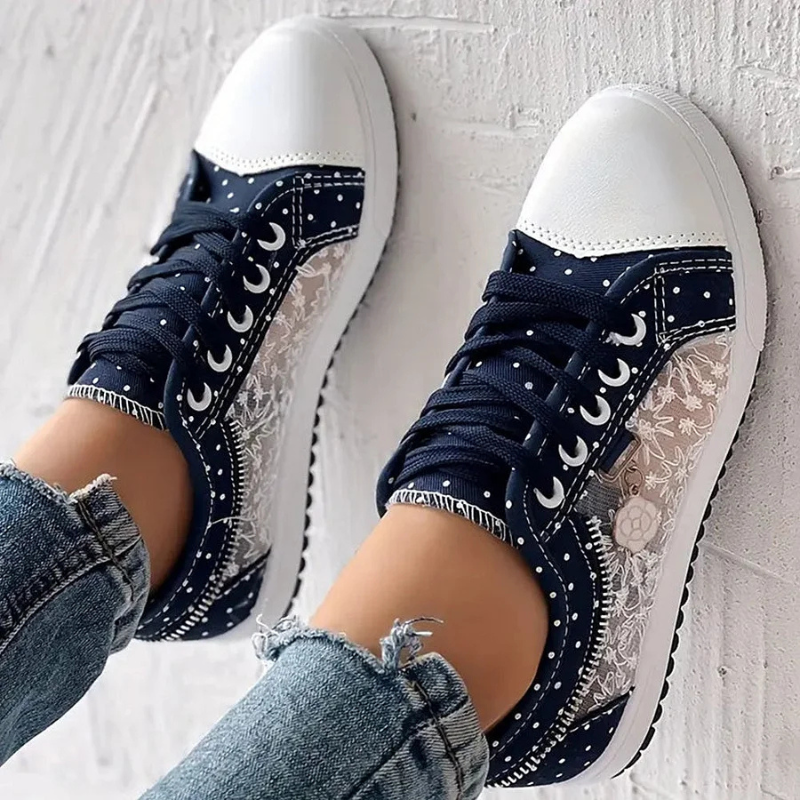 Caro | Floral-Detail Sneakers