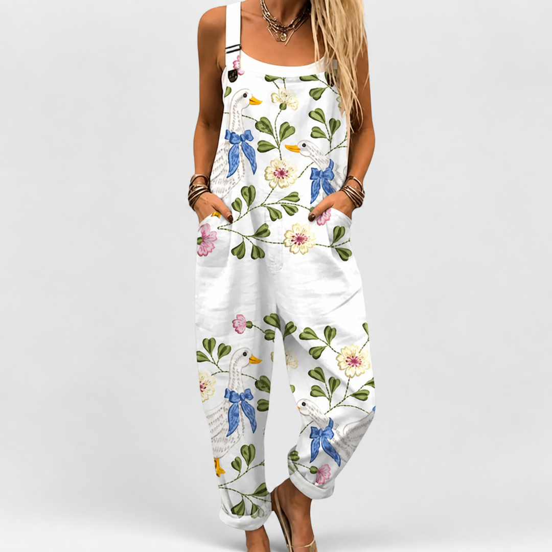 Jillian | Comfortable Printed Jumpsuit