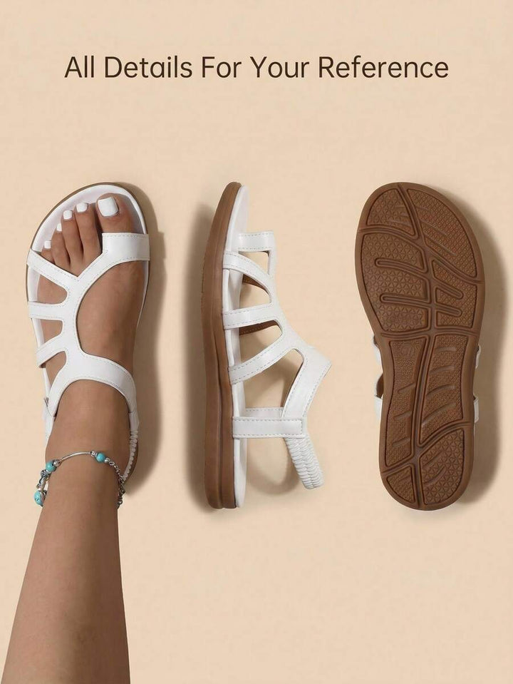 Floréa | Orthopaedic Sandals with Applied Flowers