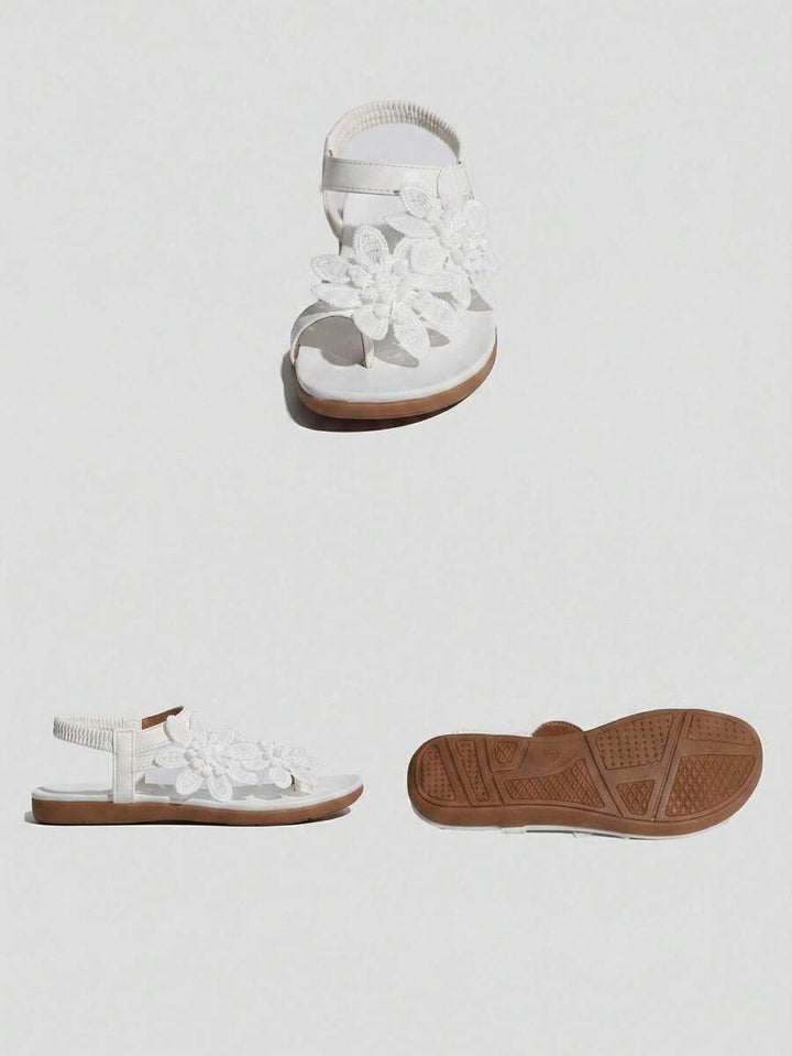 Floréa | Orthopaedic Sandals with Applied Flowers