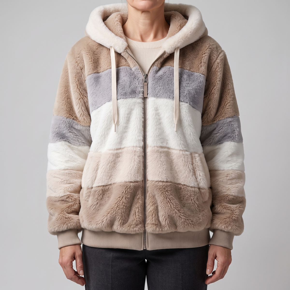Havenmere | Fuzzy Hooded Jacket