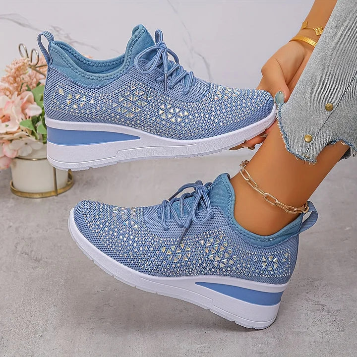 Assina | Comfortable trainers with rhinestone details