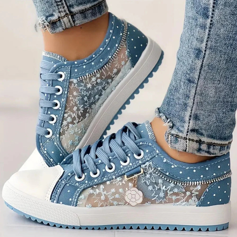Caro | Floral-Detail Sneakers