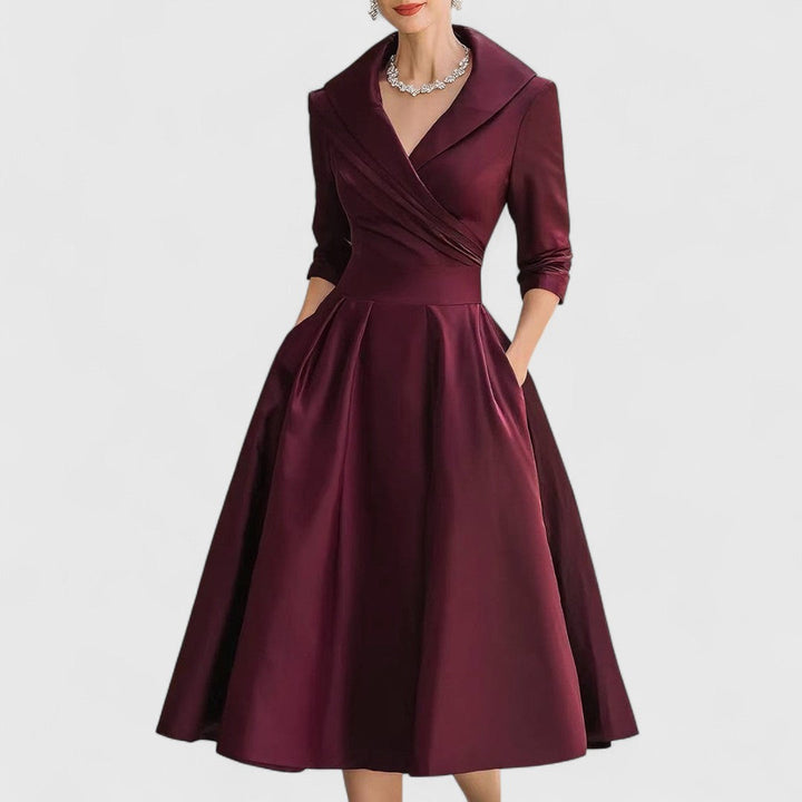 KATRINA - Elegant Midi Dress