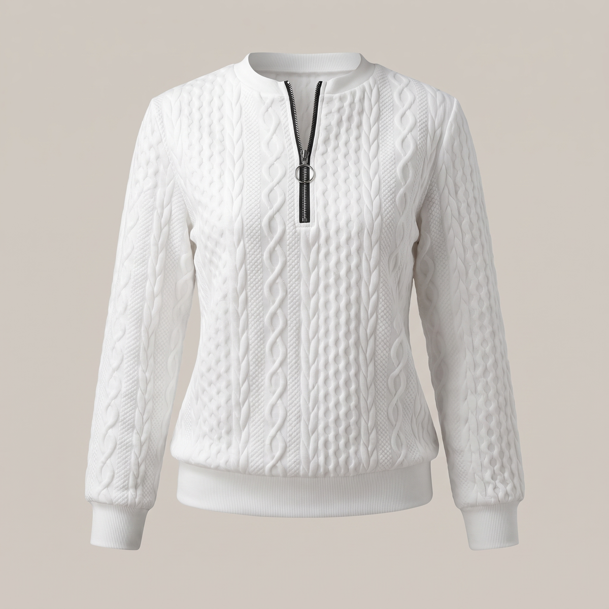 Amy Zip-Detail Jumper