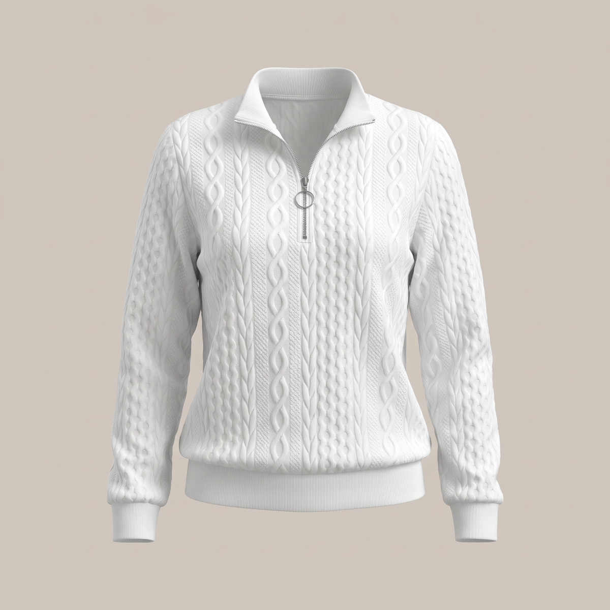 Amy Zip-Detail Jumper