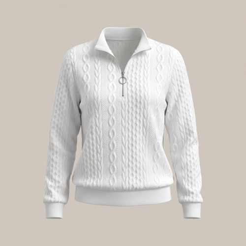 Amy Zip-Detail Jumper