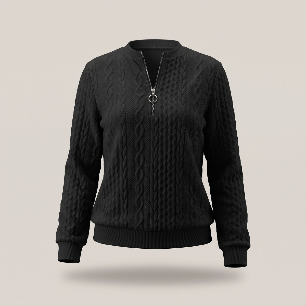 Amy Zip-Detail Jumper