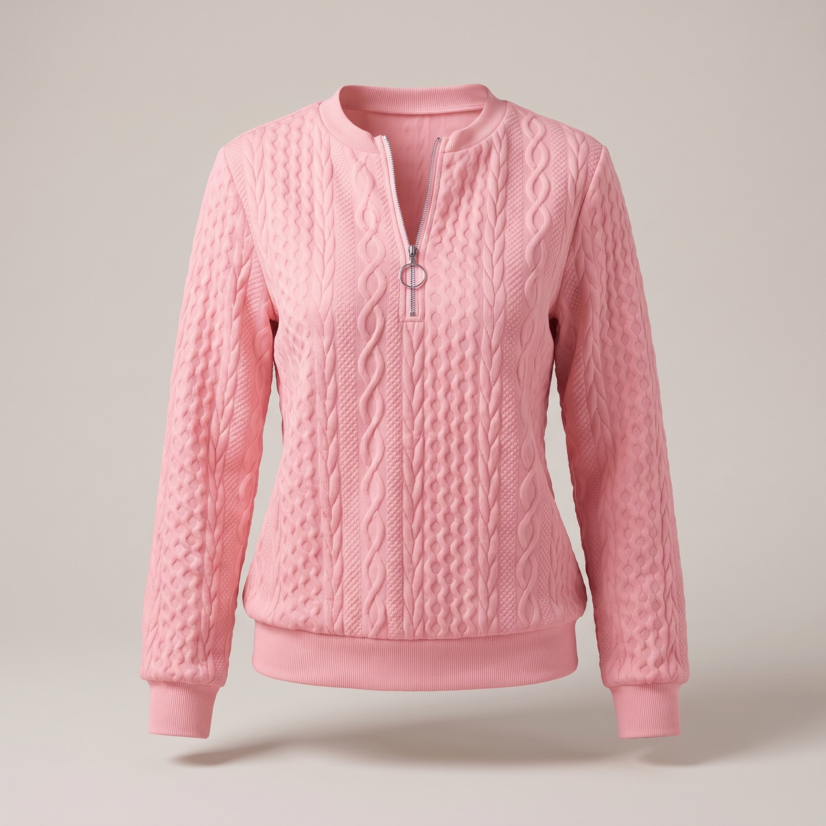 Amy Zip-Detail Jumper