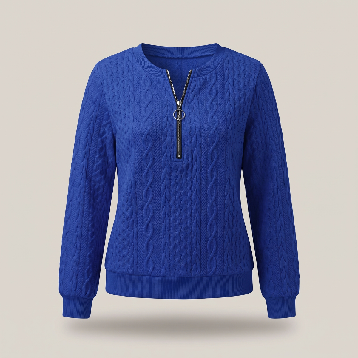 Amy Zip-Detail Jumper