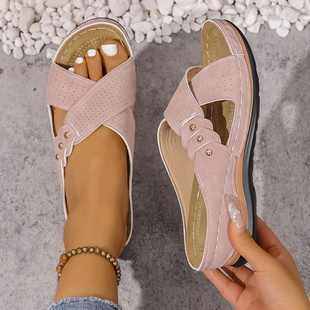PATRICIA - Elegant Wedge Sandals