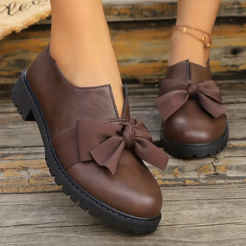 Nargiza Bow Loafers