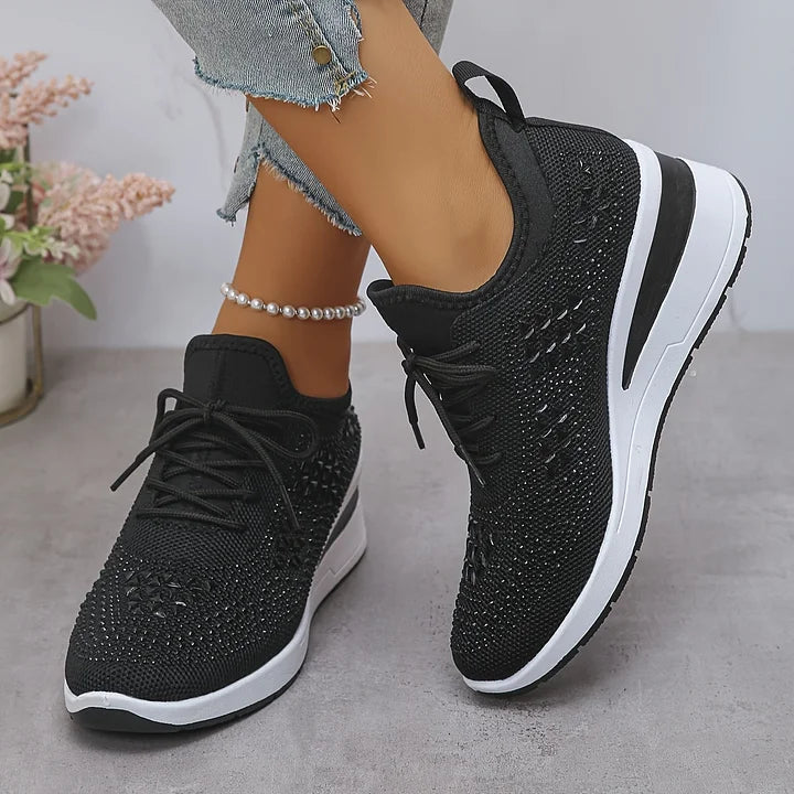 Assina | Comfortable trainers with rhinestone details