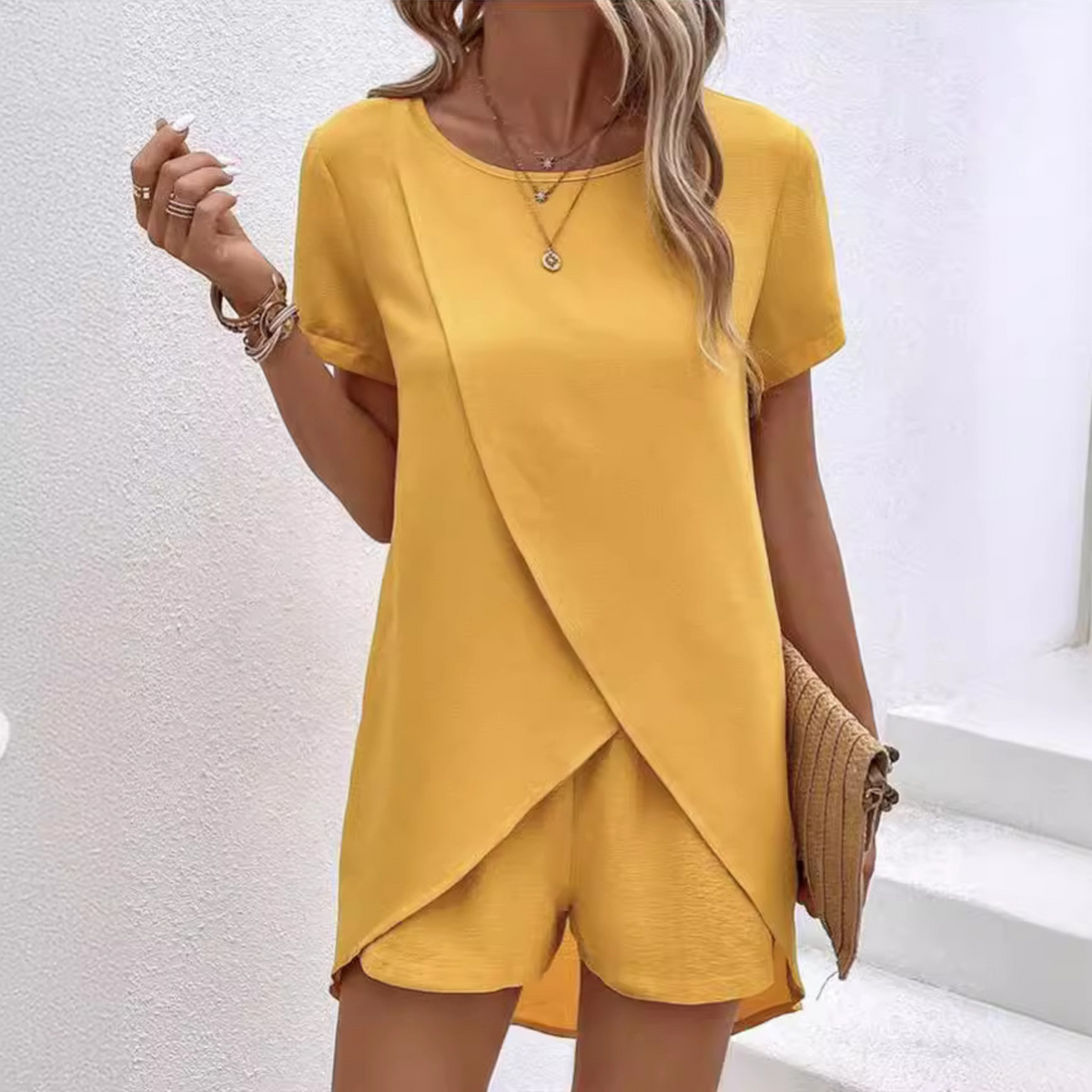 SASHA - Elegant Summer Co-ord Lounge Set