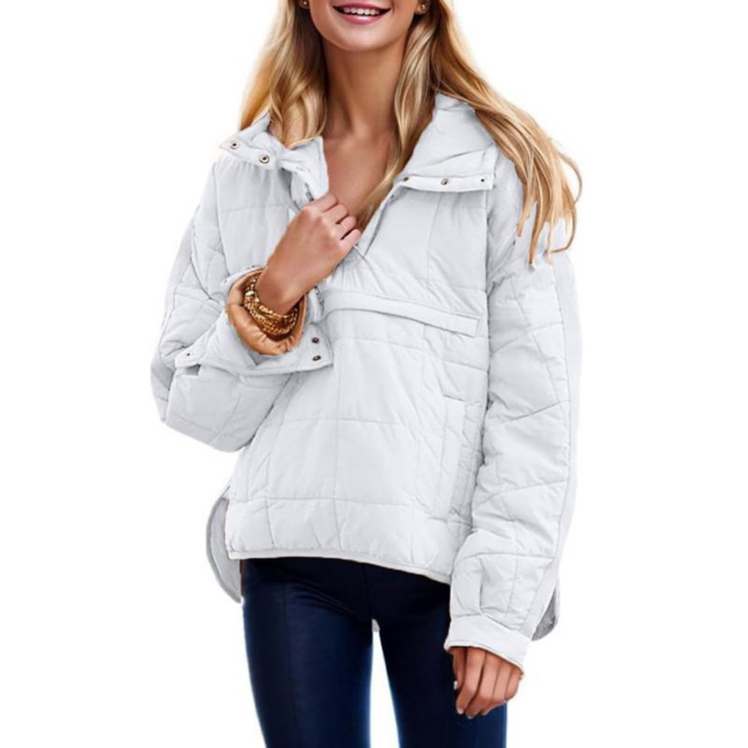OLIVIA – Oversized Cozy Hooded Jacket