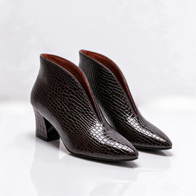 Umber - Block Heel
