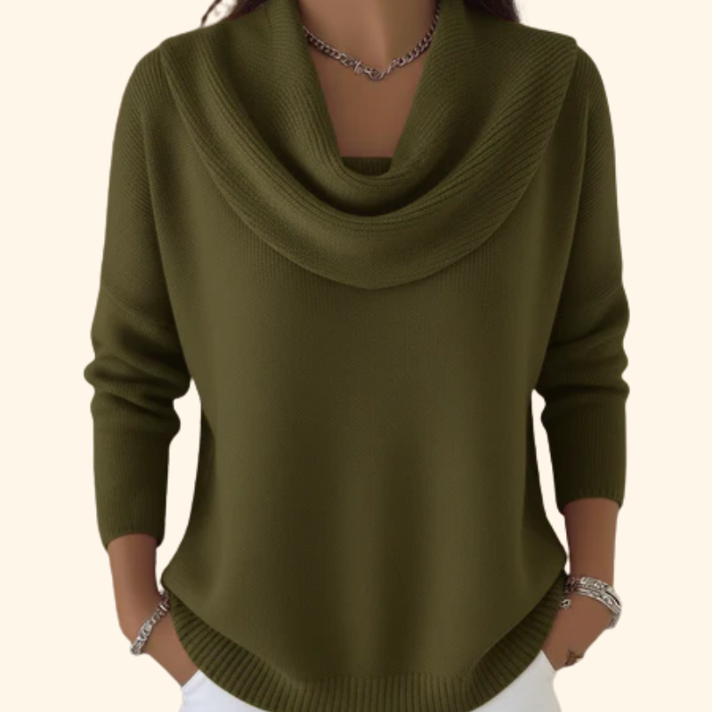 Vivienne | Cowl-Neck Jumper