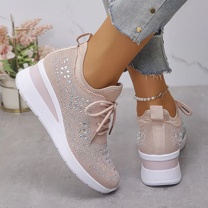 Assina | Comfortable trainers with rhinestone details