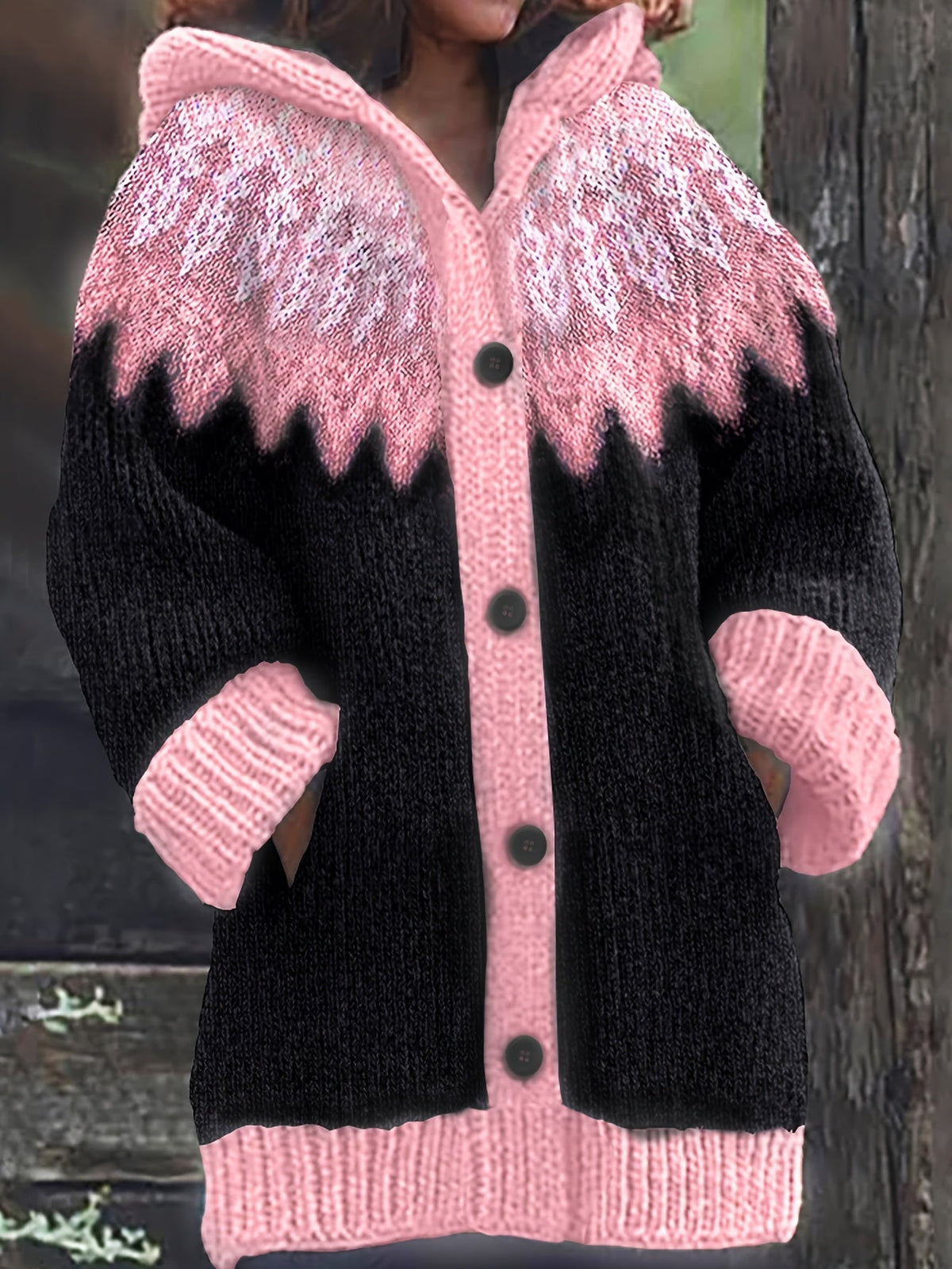 Gulnur Hooded Knit Jumper