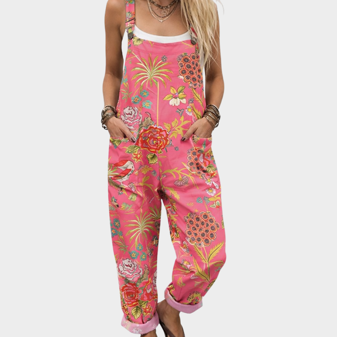 CRISTA | VINTAGE FLORAL PRINT OVERALL