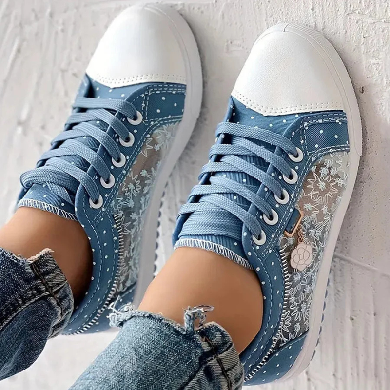 Caro | Floral-Detail Sneakers