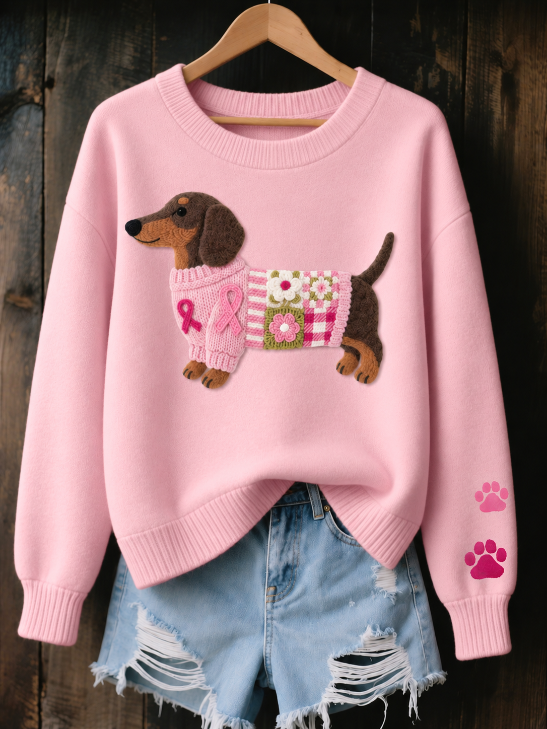 Myron | Dachshund Knit Jumper