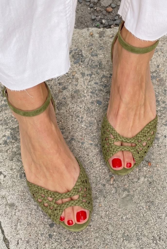 Kelly | Elegant Braided Sandals for Summer