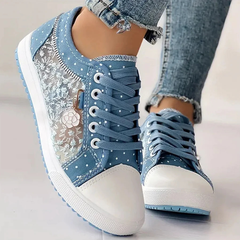 Caro | Floral-Detail Sneakers