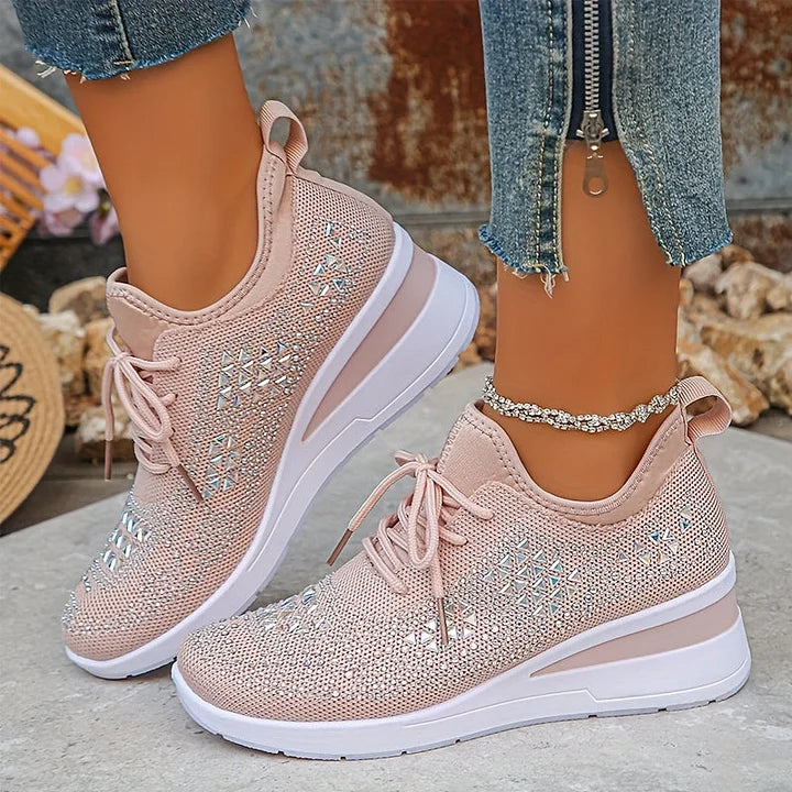 Assina | Comfortable trainers with rhinestone details