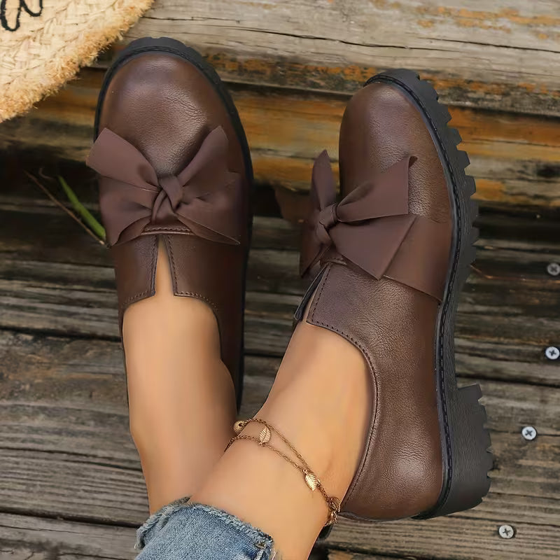 Nargiza Bow Loafers