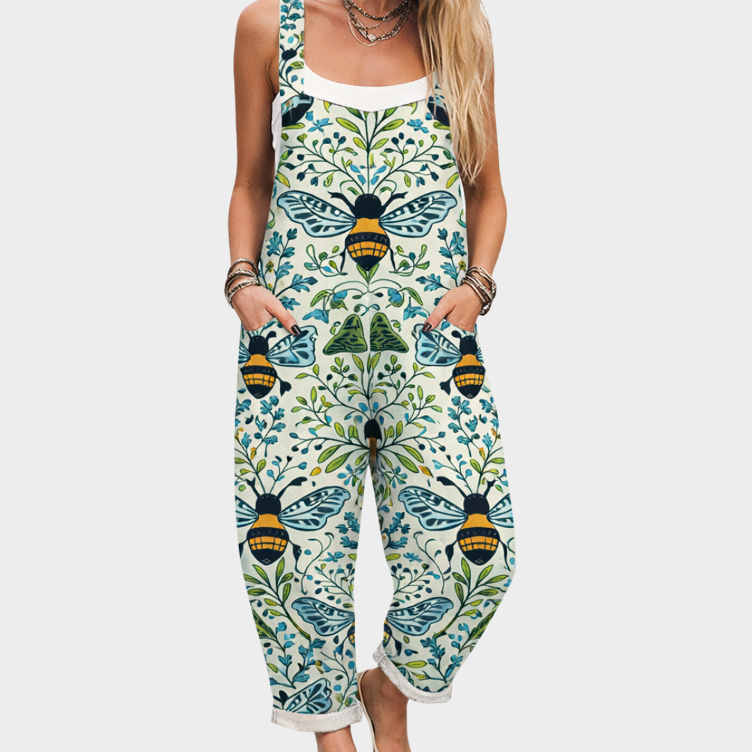 DENISE | TIMELESS FLORAL BEE OVERALL