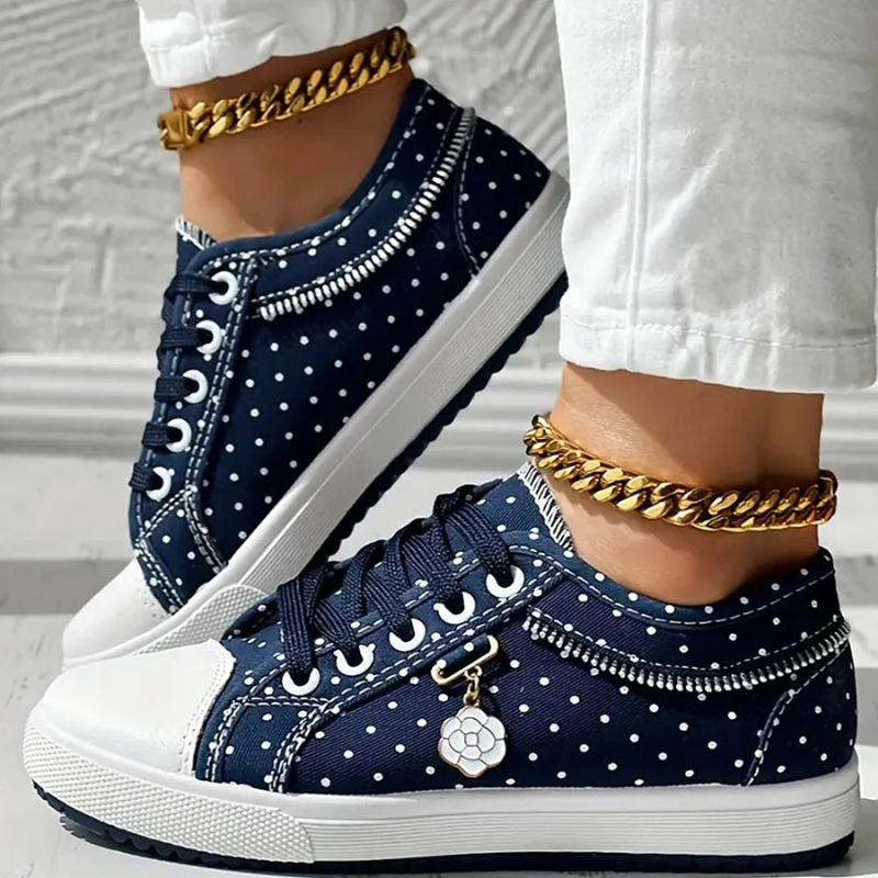 Caro | Floral-Detail Sneakers