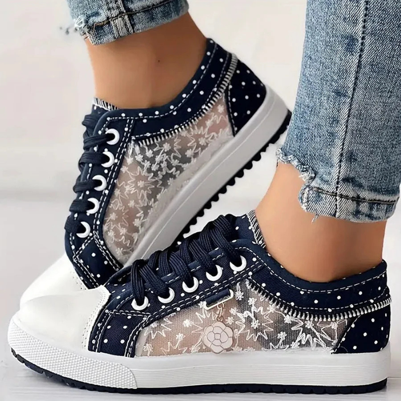 Caro | Floral-Detail Sneakers