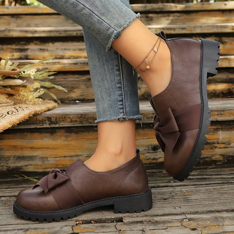 Nargiza Bow Loafers