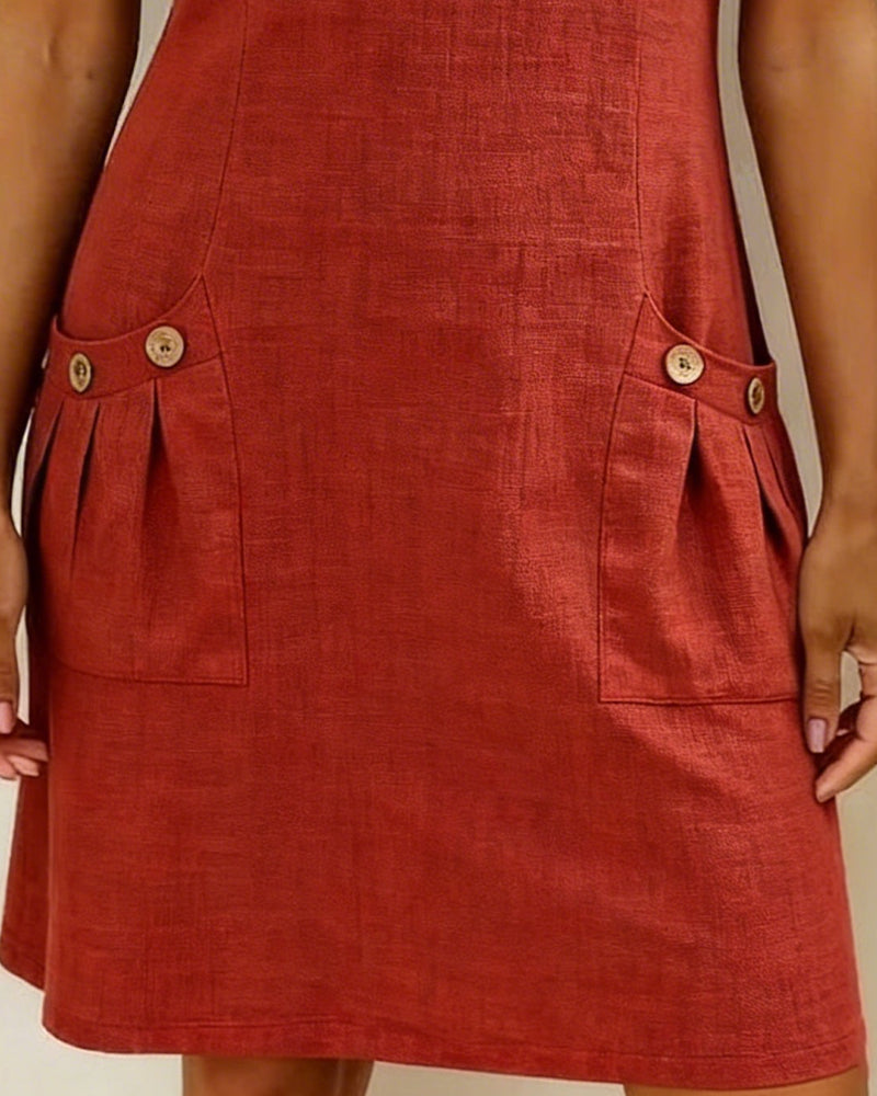 Lina | Everyday Linen-Feel Dress
