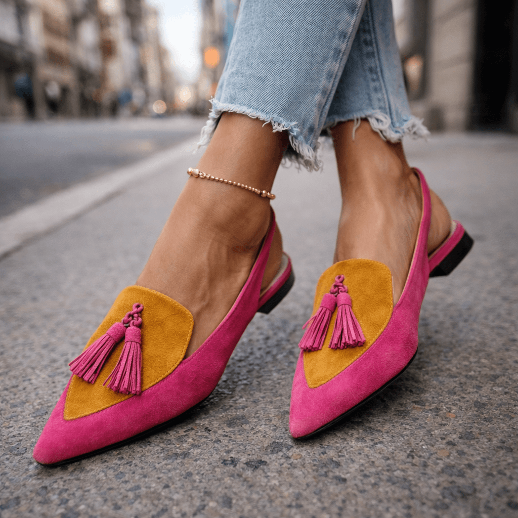 Elise | Tassel Strap Sandals