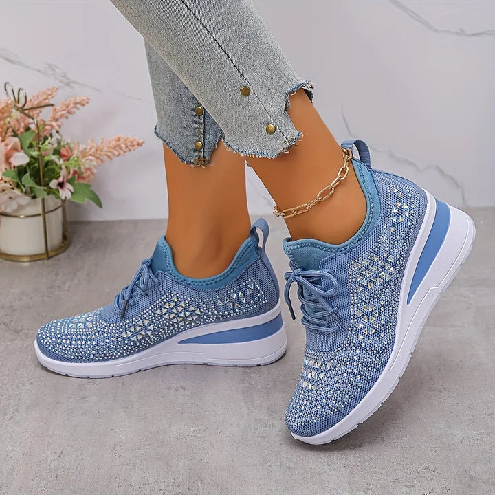 Assina | Comfortable trainers with rhinestone details
