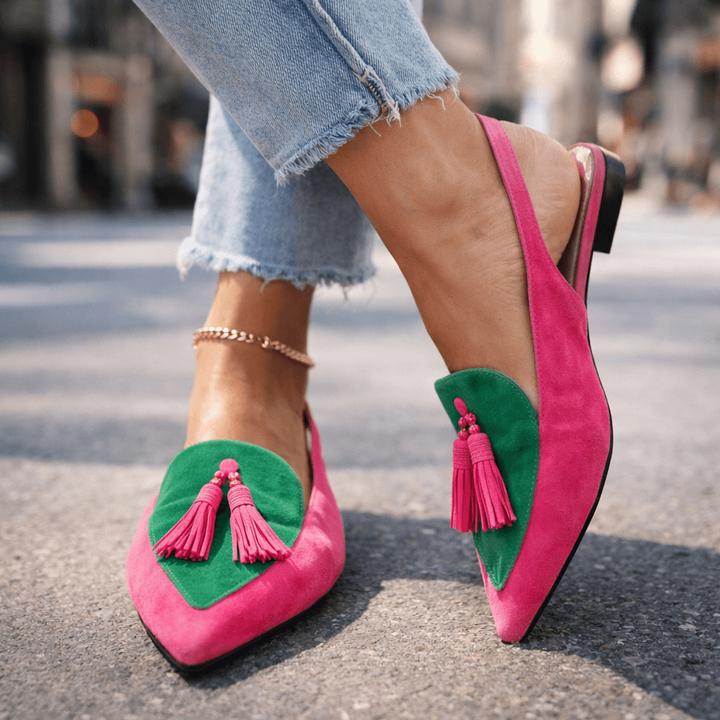 Elise | Tassel Strap Sandals