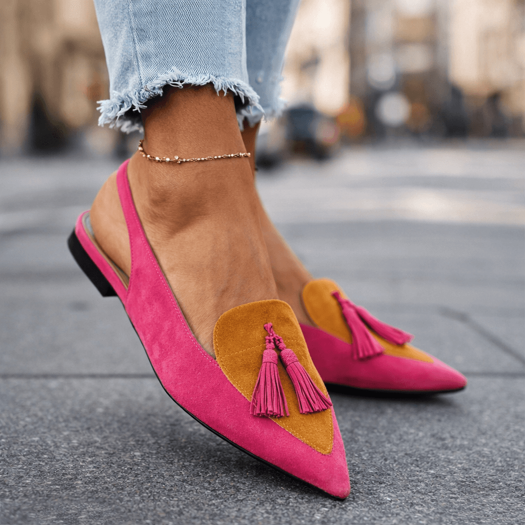 Elise | Tassel Strap Sandals