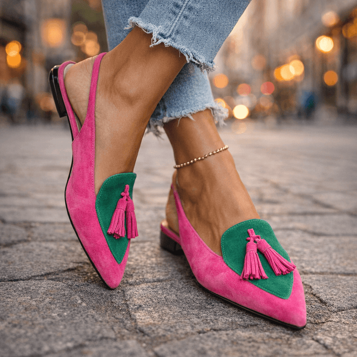 Winslow | Strappy Tassel Sandals