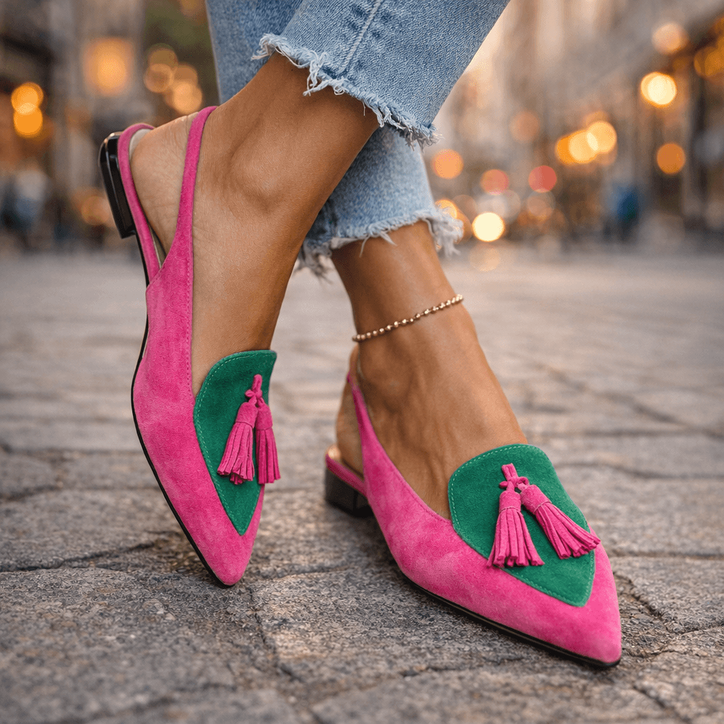 Elise | Tassel Strap Sandals
