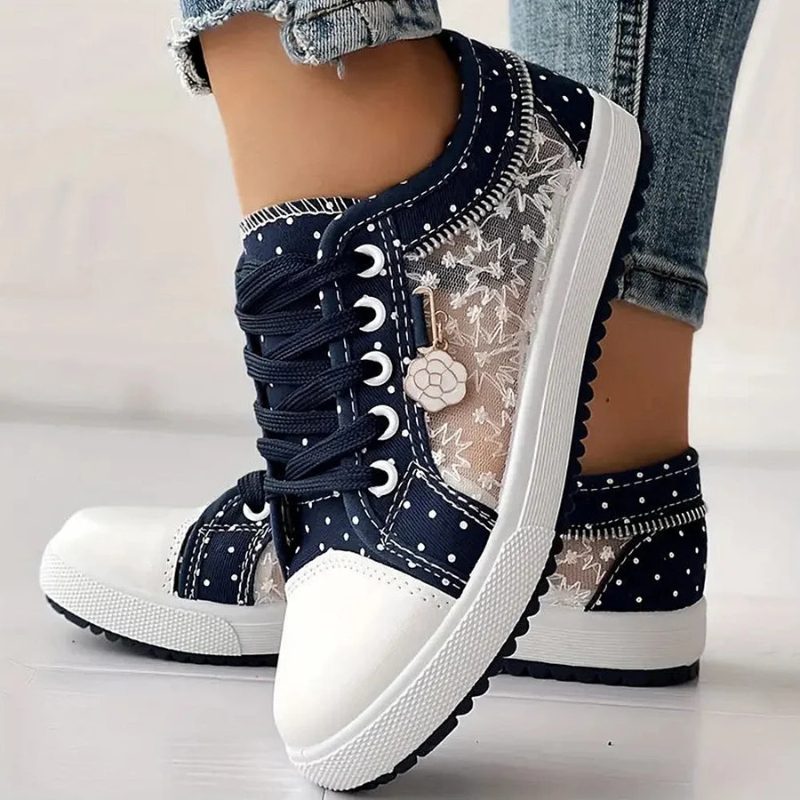 Caro | Floral-Detail Sneakers