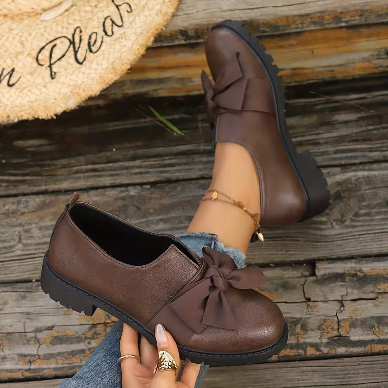 Nargiza Bow Loafers