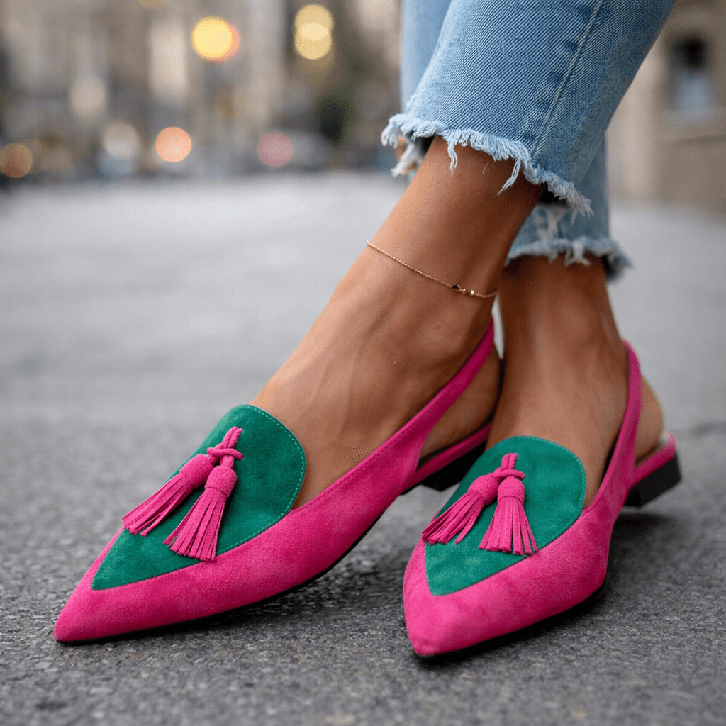 Elise | Tassel Strap Sandals