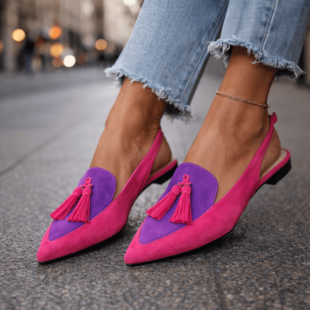 Elise | Tassel Strap Sandals