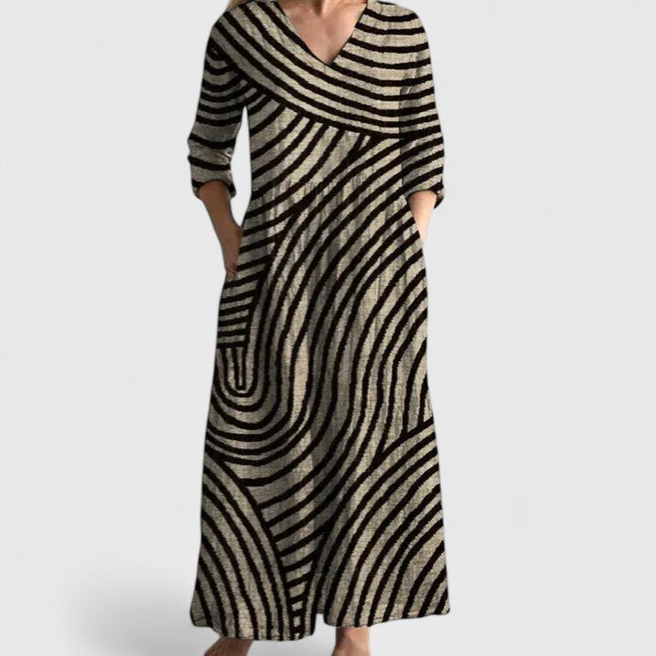 RINADEL - Chic & Flowing Midi Dress