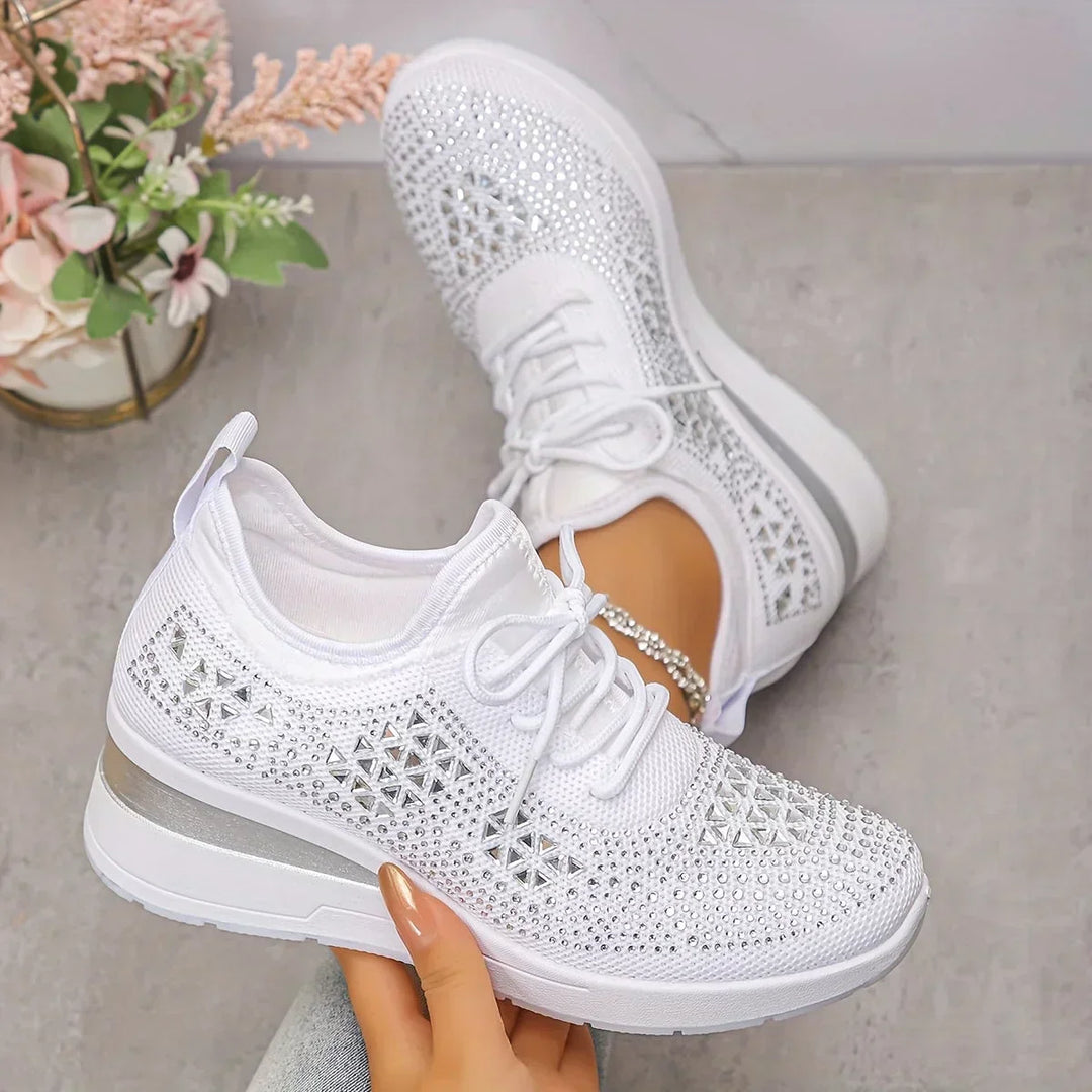 Assina | Comfortable trainers with rhinestone details