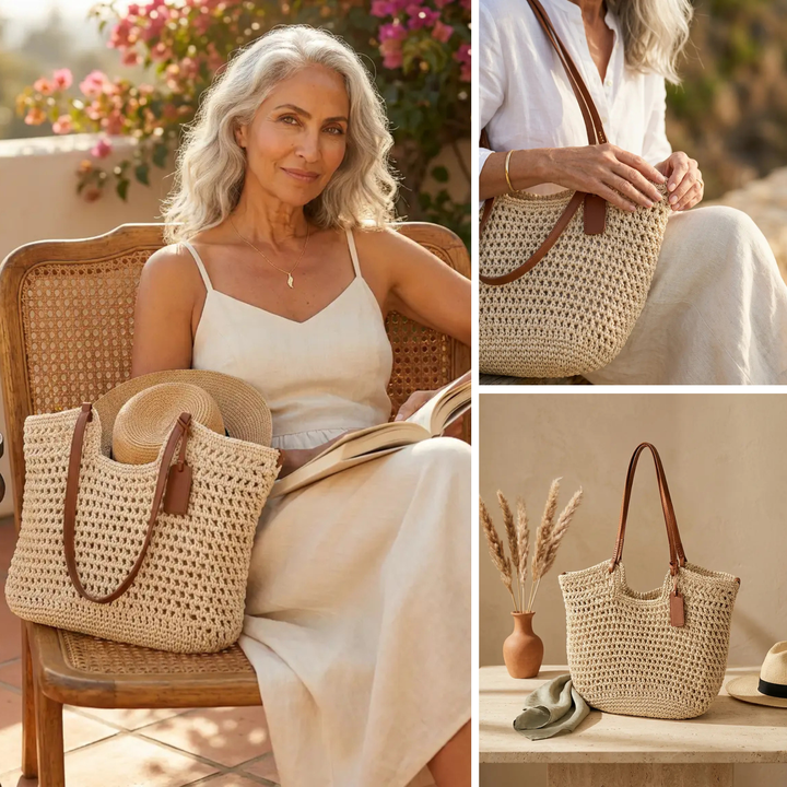 Clare | Handwoven Crochet Tote Bag