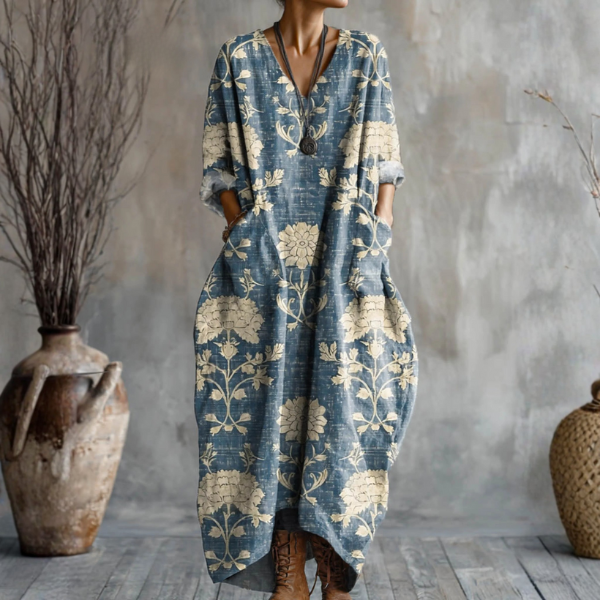 Bella™ - Enchanting Floral Pattern Dress