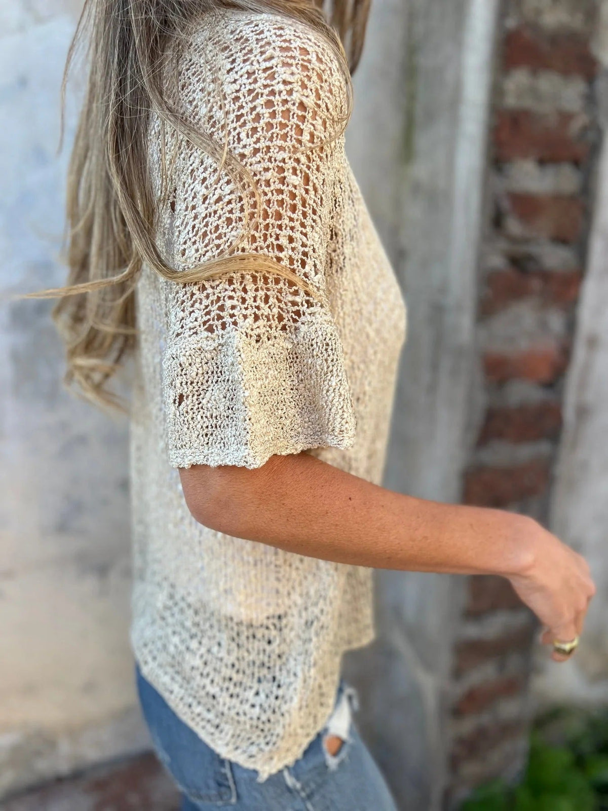 Carol | Open Knit Gilet